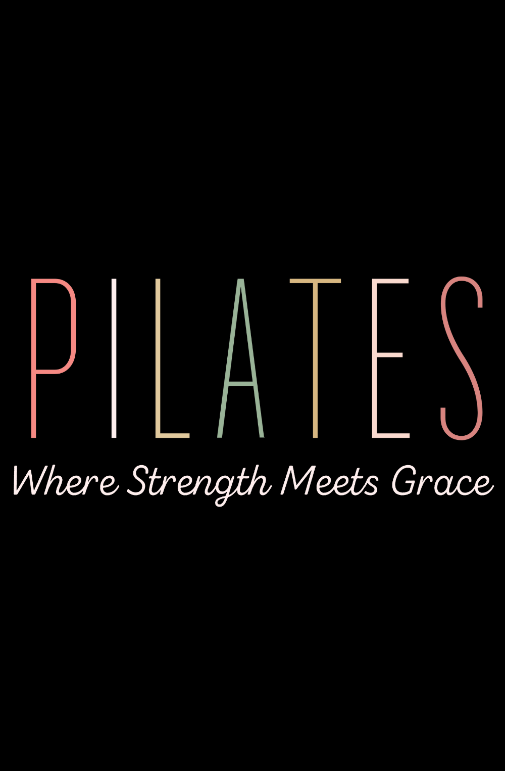 Pilates - Strength And Grace Tank Top