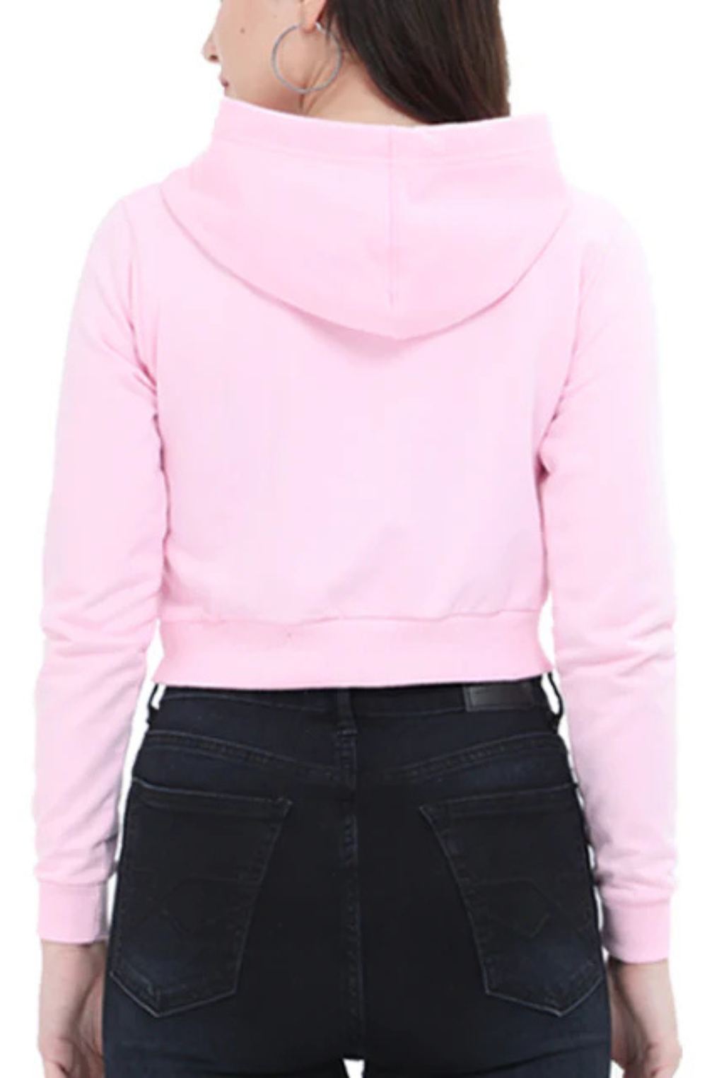 Best Mom Cropped Hoodie