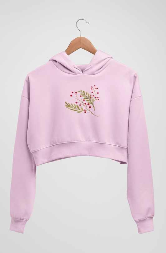 Sprig Crop Hoodie