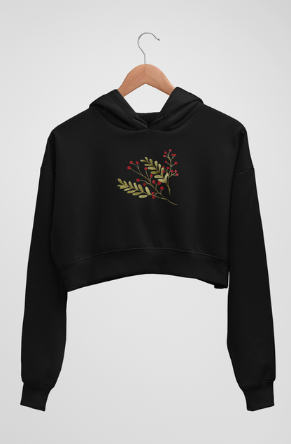 Sprig Crop Hoodie