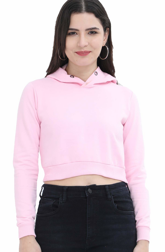 Premium Ladies Crop Hoodie