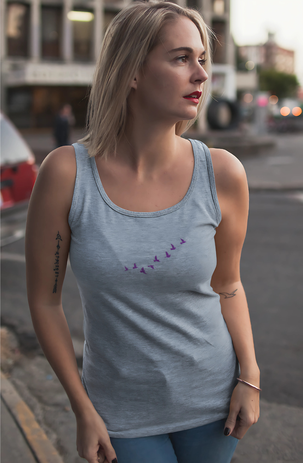 Flock Of birds Tank Top