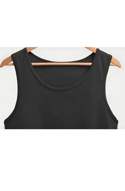 Multi Mushal Crop Tank Top