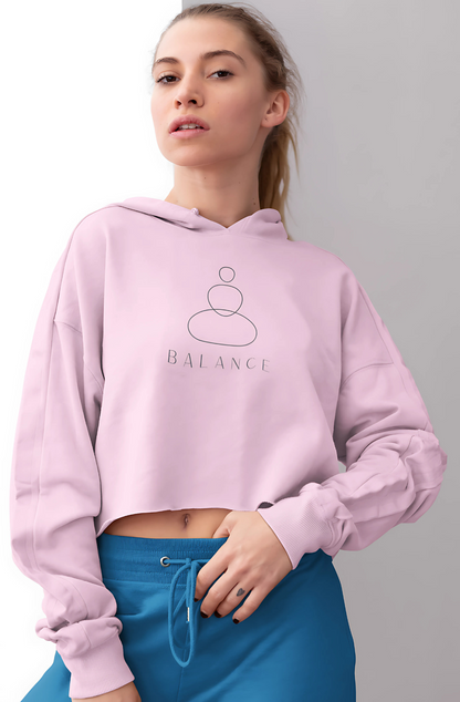 Balance Crop Hoodie