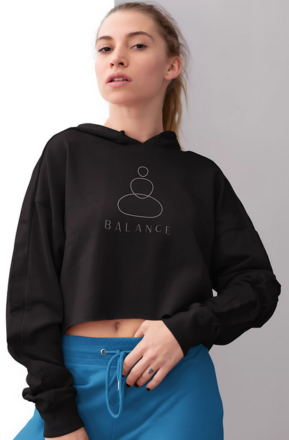 Balance Crop Hoodie