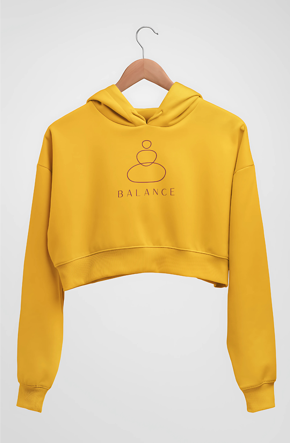 Balance Crop Hoodie