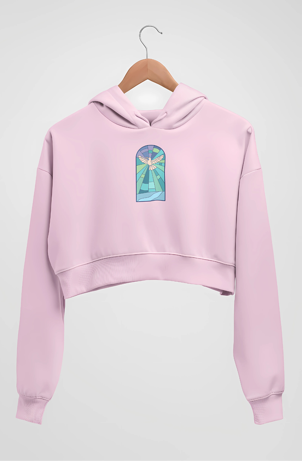 Window Crop Hoodie