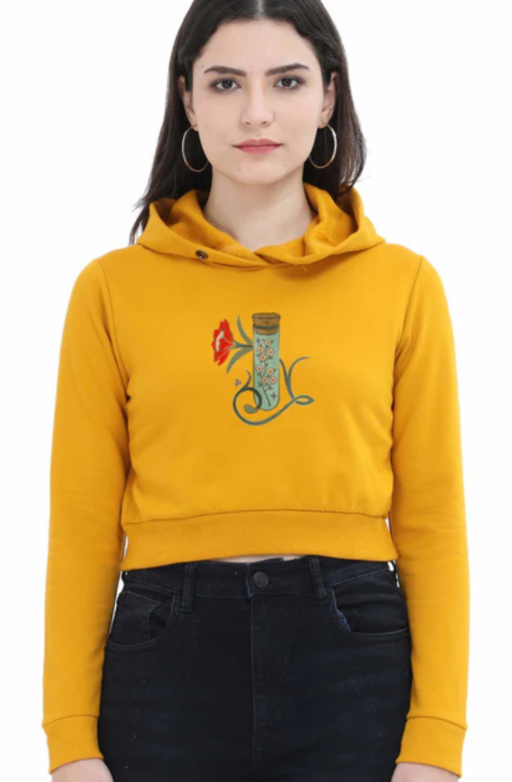 Believe In Magic Crop Hoodie