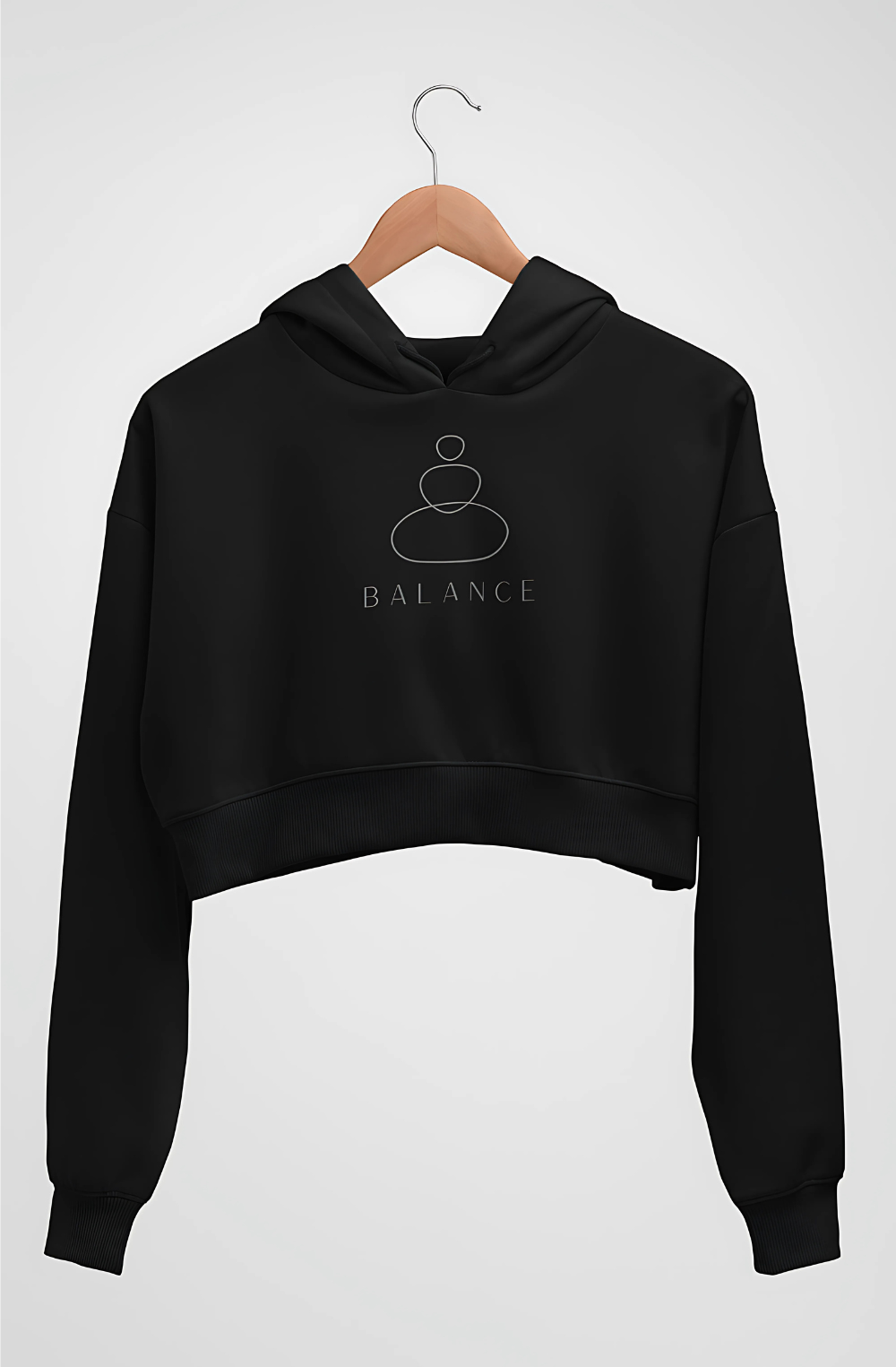 Balance Crop Hoodie