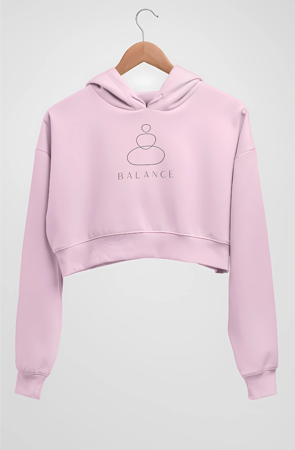 Balance Crop Hoodie